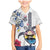 Hawaiian and Japanese Together Family Matching Mermaid Dress and Hawaiian Shirt Japanese Culture and Turtle Kakau Tattoo White Color