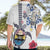 Hawaiian and Japanese Together Hawaiian Shirt Japanese Culture and Turtle Kakau Tattoo White Color