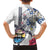 Hawaiian and Japanese Together Hawaiian Shirt Japanese Culture and Turtle Kakau Tattoo White Color