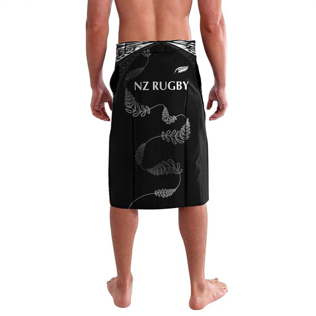 New Zealand Rugby Custom Lavalava Aotearoa Armour Blacks Silver Ferns - Polynesian Pride