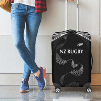 New Zealand Rugby Luggage Cover Aotearoa Armour Blacks Silver Ferns - Polynesian Pride
