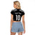 New Zealand Rugby Custom Raglan Cropped T Shirt Aotearoa Armour Blacks Silver Ferns - Polynesian Pride