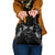 New Zealand Rugby Shoulder Handbag Aotearoa Armour Blacks Silver Ferns - Polynesian Pride