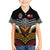 Tonga Rugby Custom Kid Hawaiian Shirt Mana o Tonga-Tribal Heritage Edition Black Color - Polynesian Pride