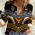 Tonga Rugby Custom Women Casual Shirt Mana o Tonga-Tribal Heritage Edition Black Color - Polynesian Pride