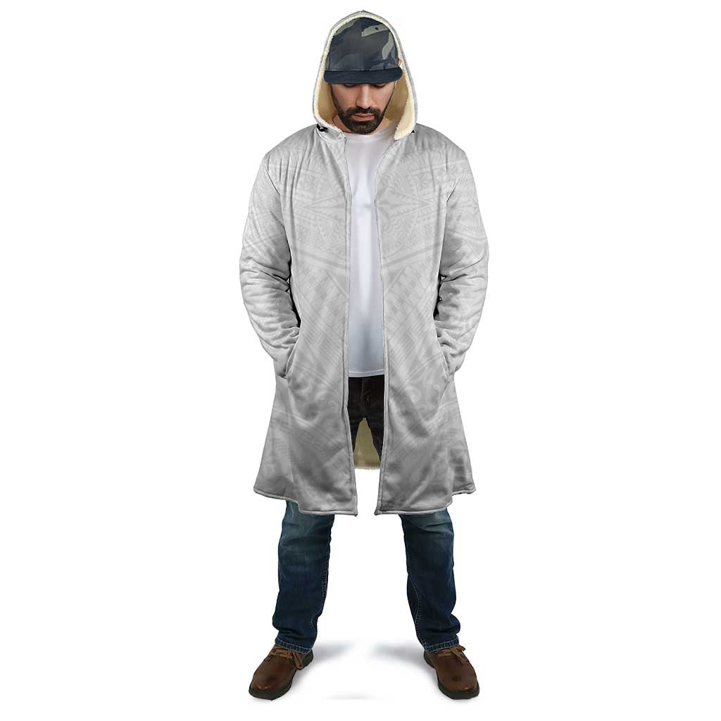 Tonga White Sunday Cloak Tongan Tribal Heritage Tattoos - Polynesian Pride