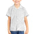 Tonga White Sunday Kid Hawaiian Shirt Tongan Tribal Heritage Tattoos - Polynesian Pride