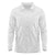 Tonga White Sunday Long Sleeve Polo Shirt Tongan Tribal Heritage Tattoos - Polynesian Pride