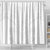 Tonga White Sunday Shower Curtain Tongan Tribal Heritage Tattoos - Polynesian Pride