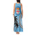 Personalised Fiji Tank Maxi Dress Tapa Pattern Fijian Coat of Arms and Palm Tree LT03 - Polynesian Pride