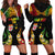 Personalised Malampa Fiji Day Hoodie Dress Polynesian Tattoo and Plumeria Reggae Color