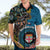 Fiji and Australia Kangaroos Hawaiian Shirt Indigenous Aboriginal and Fijian Masi Tribal Tattoo