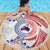 Tongan and Australian Culture Together Beach Blanket Ngatu Art Tribal Aboriginal Tattoo Pattern - Polynesian Pride
