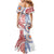 Tongan and Australian Culture Together Family Matching Mermaid Dress and Hawaiian Shirt Ngatu Art Tribal Aboriginal Tattoo Pattern - Polynesian Pride
