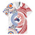 Tongan and Australian Culture Together Family Matching Summer Maxi Dress and Hawaiian Shirt Ngatu Art Tribal Aboriginal Tattoo Pattern - Polynesian Pride