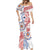 Tongan and Australian Culture Together Mermaid Dress Ngatu Art Tribal Aboriginal Tattoo Pattern - Polynesian Pride