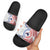 Tongan and Australian Culture Together Slide Sandals Ngatu Art Tribal Aboriginal Tattoo Pattern - Polynesian Pride