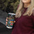 Fijian and Australian Culture Together Tumbler Cup Aboriginal Art and Tapa Motifs with Kangaroo and Palm Tree - Polynesian Pride