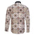 Tukenny Pattern Fijian War Clubs Family Matching Short Sleeve Bodycon Dress and Hawaiian Shirt LT03 - Polynesian Pride