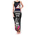 Personalized American Samoa Flag Day Family Matching Tank Maxi Dress and Hawaiian Shirt Tanoa and Fue mix Hibiscus Flower Polynesian Pattern