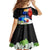 Philippines Independence Day Family Matching Long Sleeve Bodycon Dress and Hawaiian Shirt Philippines Eagle and Sampaguita Jasmine Yakan Tribal