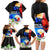 Philippines Independence Day Family Matching Long Sleeve Bodycon Dress and Hawaiian Shirt Philippines Eagle and Sampaguita Jasmine Yakan Tribal