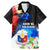 Philippines Independence Day Family Matching Mermaid Dress and Hawaiian Shirt Philippines Eagle and Sampaguita Jasmine Yakan Tribal