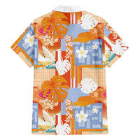 Hawaiian and Japanese Culture Together Hawaiian Shirt Palaka Japanese Art and Tropical Motif Tribal Patchwork LT03 - Polynesian Pride