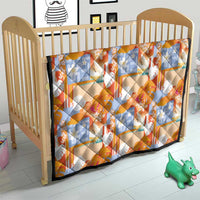 Hawaiian and Japanese Culture Together Quilt Palaka Japanese Art and Tropical Motif Tribal Patchwork LT03 - Polynesian Pride