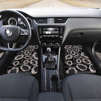 Hawaiian Leis Car Mats Kakau Tattoos and Palaka Pastel Grayscale