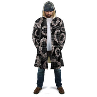Hawaiian Leis Cloak Kakau Tattoos and Palaka Pastel Grayscale