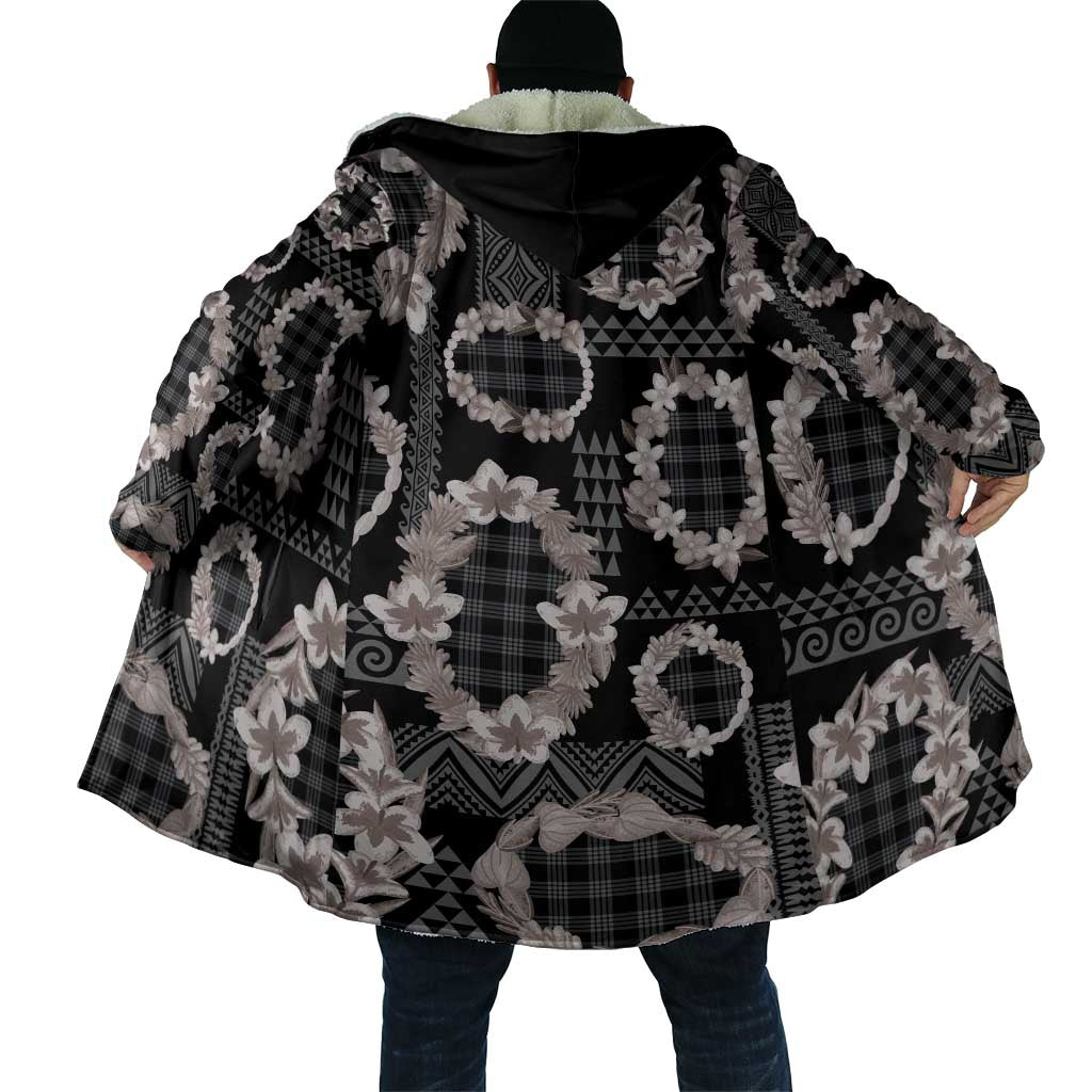 Hawaiian Leis Cloak Kakau Tattoos and Palaka Pastel Grayscale