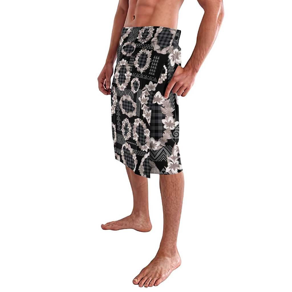 Hawaiian Leis Lavalava Kakau Tattoos and Palaka Pastel Grayscale