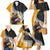 New Zealand and Australia Rugby Family Matching Mermaid Dress and Hawaiian Shirt Koala and Maori Warrior Together