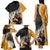 New Zealand and Australia Rugby Family Matching Tank Maxi Dress and Hawaiian Shirt Koala and Maori Warrior Together