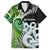 New Zealand Koru Natural Hawaiian Shirt Manaia and Silver Fern Maori Pattern