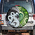 New Zealand Koru Natural Spare Tire Cover Manaia and Silver Fern Maori Pattern