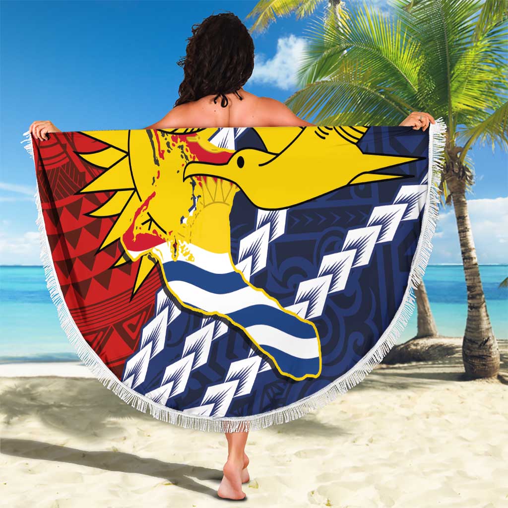 Kiribati Independence Day Beach Blanket Polynesian and Melanesian Art Tattoo
