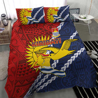 Kiribati Independence Day Bedding Set Polynesian and Melanesian Art Tattoo