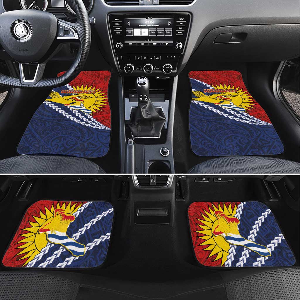 Kiribati Independence Day Car Mats Polynesian and Melanesian Art Tattoo