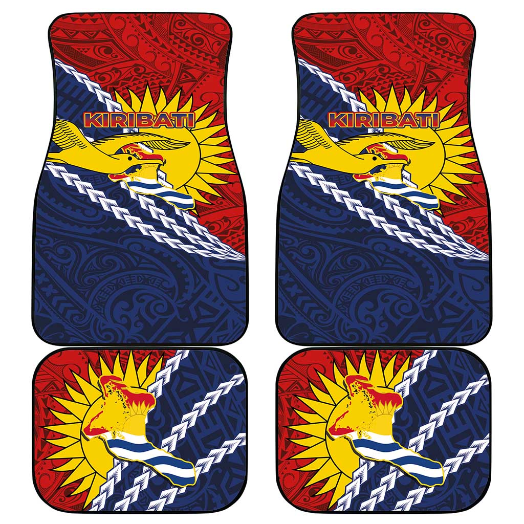 Kiribati Independence Day Car Mats Polynesian and Melanesian Art Tattoo