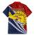 Kiribati Independence Day Family Matching Mermaid Dress and Hawaiian Shirt Polynesian and Melanesian Art Tattoo