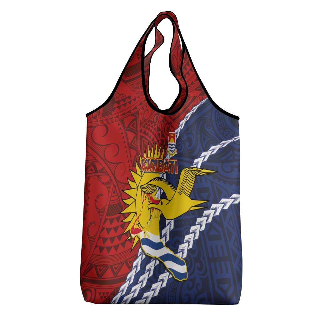 Kiribati Independence Day Grocery Bag Polynesian and Melanesian Art Tattoo