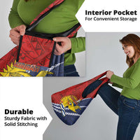 Kiribati Independence Day Grocery Bag Polynesian and Melanesian Art Tattoo