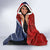 Kiribati Independence Day Hooded Blanket Polynesian and Melanesian Art Tattoo