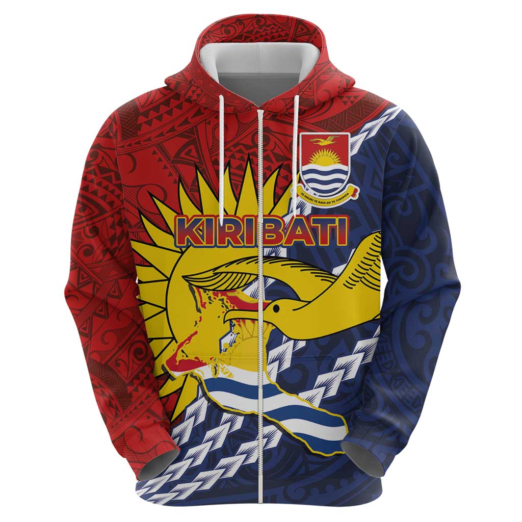 Kiribati Independence Day Hoodie Polynesian and Melanesian Art Tattoo