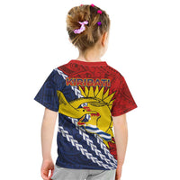 Kiribati Independence Day Kid T Shirt Polynesian and Melanesian Art Tattoo