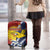 Kiribati Independence Day Luggage Cover Polynesian and Melanesian Art Tattoo