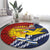 Kiribati Independence Day Round Carpet Polynesian and Melanesian Art Tattoo