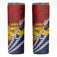 Kiribati Independence Day Skinny Tumbler Polynesian and Melanesian Art Tattoo